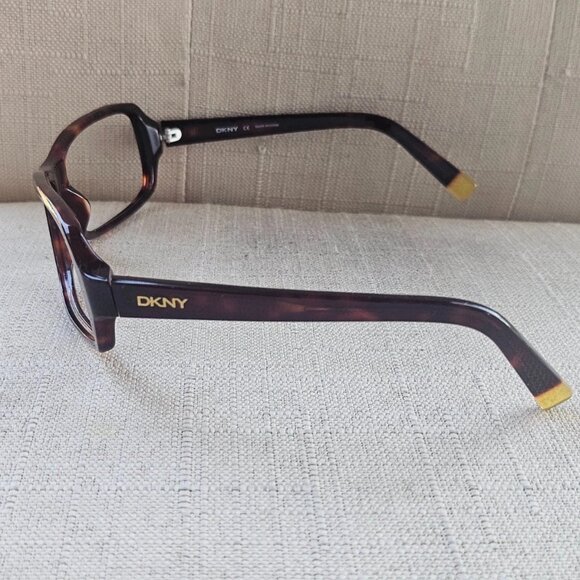 Vintage Eyeglasses Frame Dark Brown DY4003 Wrap Shape Glasses 61[]16 120 - Picture 9 of 12